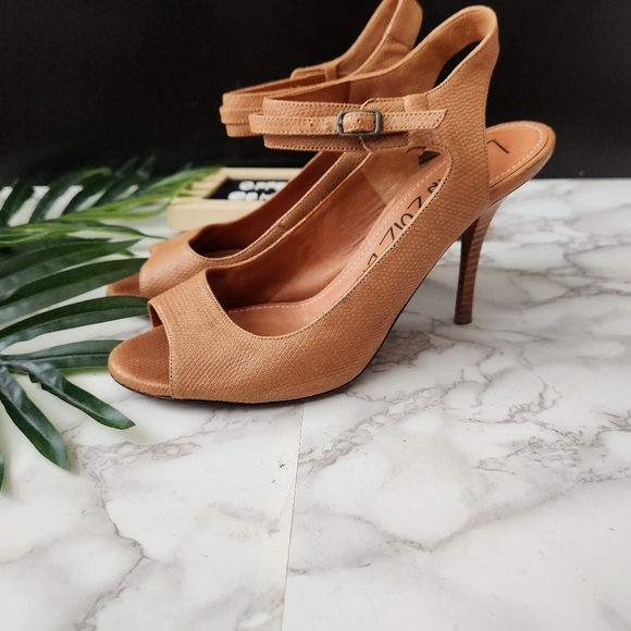 Lanvin 2012 Ete Ankle Strap Open Toe Heel Sandals - Picture 5 of 9